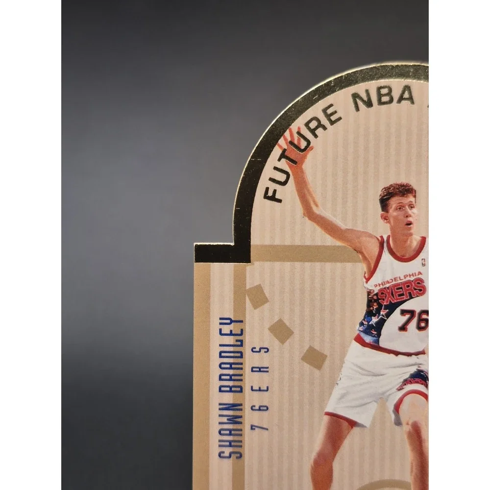 1993-94 Upper Deck Shawn Bradley #E14 Future NBA All-Star Die-Cut 76ers